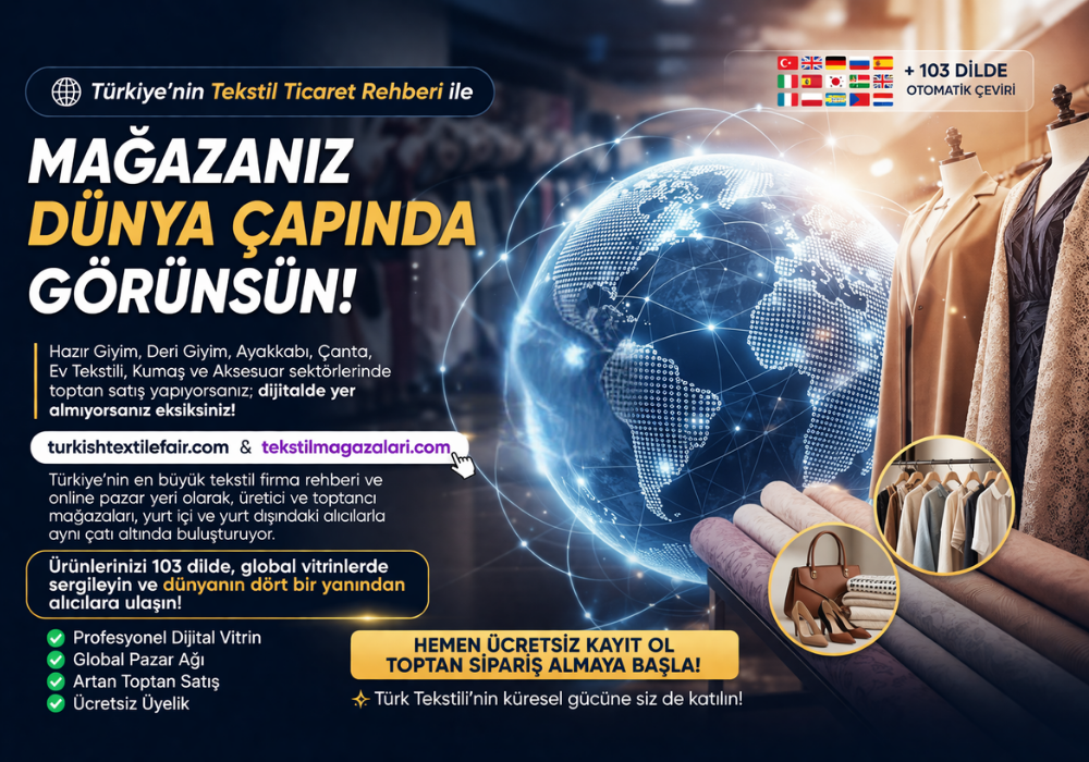 Mağazanızı Global Pazarla Buluşturun | TurkishTextileFair.com ile Toptan Tekstil Satışı