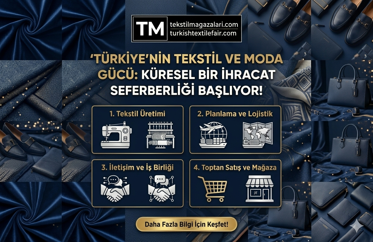 Türkiye Tekstil ve Moda İhracatı: Küresel B2B İhracat Rehberi