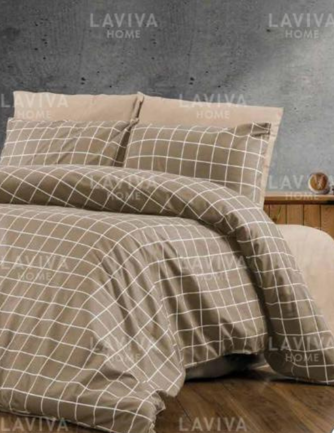 Geometrik Damask Nevresim Takımı 7253