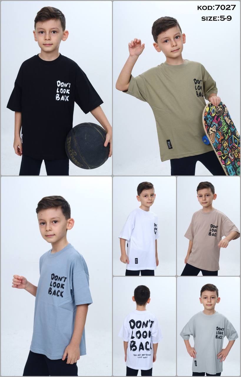 ERKEK ÇOCUK TİŞÖRT - 7027