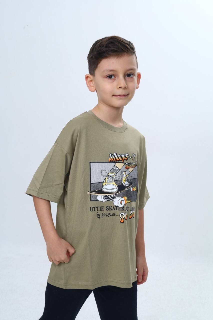 ERKEK ÇOCUK TİŞÖRT - 7029