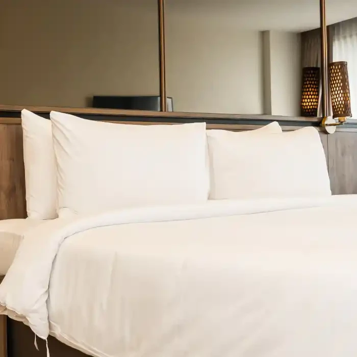 63 Tel Çift Kişilik Otel Nevresim Takımı (Düz Çarşaflı)